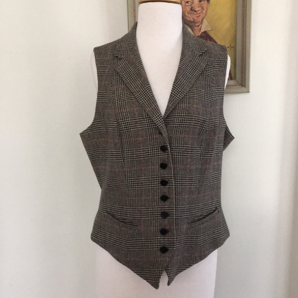 Lauren Ralph Lauren Jackets & Blazers - Lauren Ralph Lauren wool plaid vest 10P